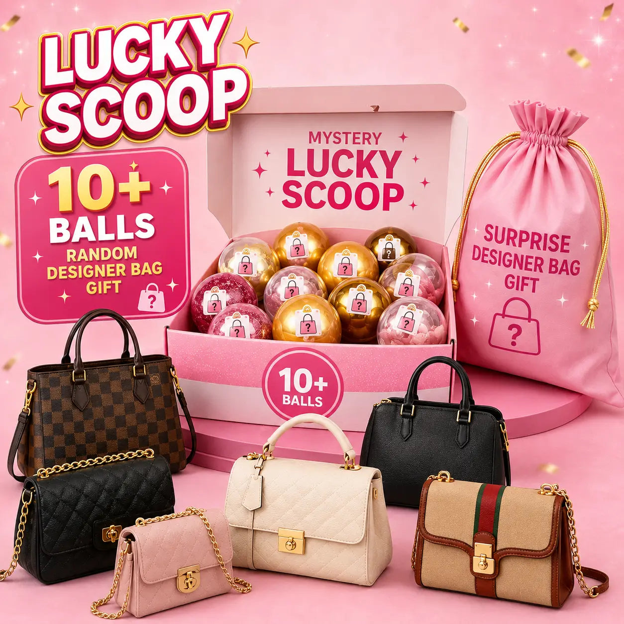 Belvurra Lucky Scoop Balls Jewelry